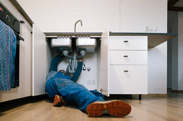 Professional Leak Detection technician working in Spout Spring, VA